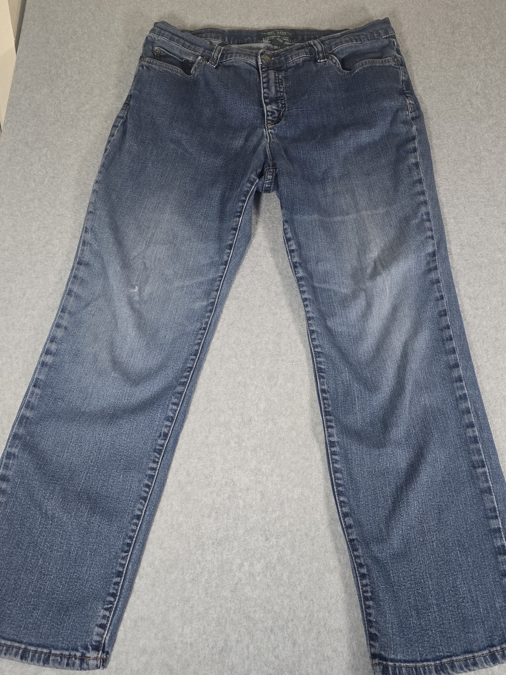Lauren Ralph Lauren 14W Bootcut Stretch Jeans Blue Denim